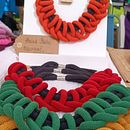 My project for course: Rope Jewelry for Beginners: Make Your Own Necklaces. Un progetto di Artigianato, Design di gioielli, Macramè e Textile Design di Magdalena Natasza Pi - 17.10.2023