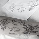 Meu projeto do curso: Tatuagem para principiantes. Projekt z dziedziny Projektowanie tatuaż użytkownika jaquetaki - 19.10.2023