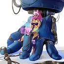 check. Un progetto di Illustrazione digitale, Character design e Disegno digitale di Dario Santarelli - 19.10.2023