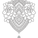 Projeto para tatuagem em ornamental nas costas. Un progetto di Design di tatuaggi di Ana - 19.10.2023