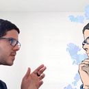 Hablando conmigo mismo cada tanto. Un proyecto de Ilustración digital de Adrián Mena - 19.10.2023