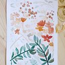 Mon projet du cours : Aquarelle florale créative : renouez avec la nature. Een project van Traditionele illustratie, Schilderij, Aquarelschilderen y  Botanische illustratie van marga4 - 20.10.2023