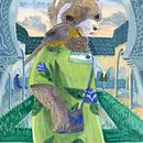 My project for course: Animal Characters in Watercolor for Children’s Books. Een project van Traditionele illustratie, Schilderij,  Tekening, Aquarelschilderen, Kinderillustratie y Verhaallijn van Afnan Dri - 16.10.2023