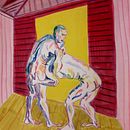 My project for course: Expressive Figure Drawing: Explore Lines, Shapes and Colors. Fine Arts, Pencil Drawing, Drawing, Portrait Drawing, Realistic Drawing, Figure Drawing, and Gouache Painting project by olou - 11.11.2023