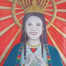 Vírgenes Latinas. Ilustração tradicional projeto de Verónica Roggero - 15.10.2023