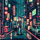 Mi proyecto del curso: Introducción al diseño de personajes en pixel art. Character Design, Video Games, Pixel Art, and Game Design project by Maria del mar Serra - 10.25.2023