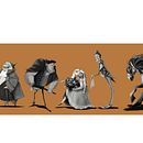 My project for course: Introduction to Design of Characters for Animation and Video Games. Ilustração tradicional, Animação, Design de personagens, Videogames, e Design de videogames projeto de Anastasiia Nakonechna - 25.10.2023