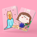 ADORO JESSI - Criação de Personagens. Un progetto di Illustrazione tradizionale, Br, ing, Br, identit, Character design e Illustrazione digitale di Jéssica Rafael Vaz de Oliveira - 25.10.2023