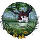 My project for course: Painting Atmospheric Landscapes with Gouache. Een project van Traditionele illustratie, Schilderij y Schilderen met gouache van Katinka - 27.10.2023