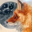 Il mio progetto del corso: Ritratti espressivi di animali ad acquerello. Ilustração tradicional, Pintura em aquarela, Desenho realista e Ilustração naturalista projeto de Samuela Iamundo - 28.10.2023