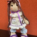 Mi proyecto del curso: Elaboración de muñecas amigurumi románticas. Un projet de Artisanat, Conception de jouets, Art textile, Crochet, Amigurumi , et Design textile de 40chulinha - 28.10.2023