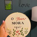 Meu projeto do curso: Técnicas básicas para bordado de letras Ein Projekt aus dem Bereich Stickerei und Textildesign von Ketelin Modena - 27.10.2023