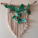 Mi proyecto del curso: Macramé en 3D: crea tapices botánicos. Un progetto di Artigianato, Interior Design, Fiber Art, Macramè e Textile Design di Camila Segura Aguirre - 29.10.2023