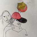 31Days 31Drawings2023. Een project van Traditionele illustratie van Tina Dähn - 29.10.2023