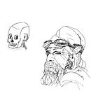 My project for course: Basic Principles of Drawing People from Imagination. Un progetto di Illustrazione tradizionale, Belle arti, Bozzetti, Disegno, Disegno artistico e Disegno anatomico di Ingrid H - 29.10.2023