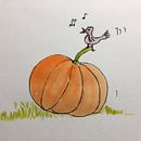 31Days 31Drawings2023. Een project van Traditionele illustratie van Tina Dähn - 31.10.2023