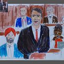 My project for course: Intro to Portrait Sketching: Draw in Real-Time. Esboçado, Desenho, Desenho de retrato, Ilustração com tinta, e Desenho com lápis de cor projeto de Grant Marven - 31.10.2023