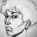 My project in the course Portrait Sketchbooking: Explore the Human Face. Sketching, Drawing, Portrait Drawing, Artistic Drawing, and Sketchbook project by Mirjam Stoffels - 11.02.2023