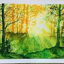 My project for course: Dreamy Watercolor Landscapes: Paint with Light. Un proyecto de Pintura y Pintura a la acuarela de Rafał Nieradzik - 02.11.2023