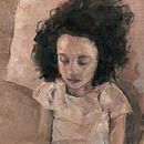 Mi proyecto del curso: Retrato artístico al óleo sobre papel con Camila O'Gorman. Fine Arts, Painting, and Oil Painting project by ludeval - 11.04.2023