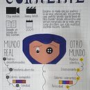 infografía coraline . Design project by Paulette Duran - 11.05.2023