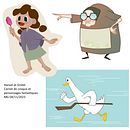 Mon projet du cours : Carnet de croquis et personnages fantastiques. Un projet de Conception de personnages, Esquisse , Dessin au cra, on, Dessin , et Carnet de croquis de m_grosse890 - 05.11.2023