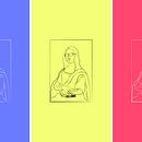 Retrato Monalisa. Animated Illustration project by Pilar Sales Alesso - 11.05.2023