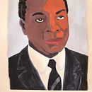Pintura. Retrato. Guache Ein Projekt aus dem Bereich Traditionelle Illustration von Pedro Costa - 20.10.2023