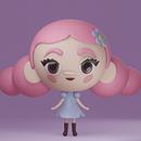 Mi proyecto del curso: Creación de personajes kawaii en 3D con Blender. Un projet de Illustration traditionnelle, Conception de personnages, Illustration numérique, Modélisation 3D , et Manga de Gala Gargano - 06.11.2023