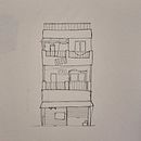 My project for course: Expressive Architectural Sketching with Colored Markers. Projekt z dziedziny Sketching,  R, sunek,  R, sunek architektoniczn, Sketchbook,  R i sunek atramentem użytkownika Simona Campidano - 07.11.2023