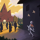 Mi proyecto del curso: Concept Art: introducción al diseño de escenarios. Traditional illustration, Film, Video, TV, Animation, Digital Illustration, Video Games, Concept Art, and Game Design project by Gabriel Salazar - 11.08.2023