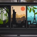 Set of Posters for Theatre Season. Un proyecto de Diseño de carteles, Diseño gráfico y Publicidad de Asha Bagal Kelly - 08.11.2023