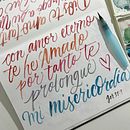 Mi proyecto del curso: Caligrafía itálica con brush pen. Calligraph project by ayr - 11.08.2023
