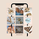 Mi proyecto del curso: Diseño gráfico para principiantes. Projekt z dziedziny Design, Br, ing i ident, fikacja wizualna, Projektowanie graficzne, T, pografia, Projektowanie logot, pów, Projektowanie t i pografii użytkownika Florencia Bustos - 10.11.2023