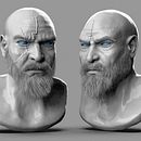 Mi proyecto del curso: Retrato 3D realista con ZBrush y KeyShot. Projekt z dziedziny 3D,  Modelowanie 3D i Projektowanie postaci 3D użytkownika Salvador Nicolás - 10.11.2023