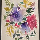 Il mio progetto del corso: Acquerelli floreali: entra in sintonia con la natura. Un projet de Illustration traditionnelle, Peinture, Aquarelle et Illustration botanique de Angela Dipasquale - 10.11.2023