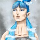 My project for course: Digital Fantasy Portraits with Photoshop . Ilustrație tradițională, Desen, Ilustrație digitală, Desen de portret, Desen digital și Pictură digitală de Karola Kruk - 03.10.2023