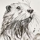 Mi proyecto del curso: Retratos expresivos de animales en acuarela. Ilustração tradicional, Desenho realista, Ilustração naturalista, e Pintura em aquarela projeto de mariajosegarciagunther - 04.11.2023