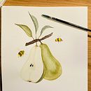 Mon projet du cours : Illustration botanique réaliste : évadez-vous dans la nature. Painting, Watercolor Painting, Botanical Illustration, and Naturalistic Illustration project by misscee - 11.12.2023
