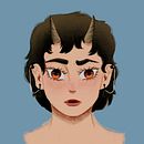 Friendly demon. Un proyecto de Dibujo digital de tristanrwaxman612 - 11.11.2023