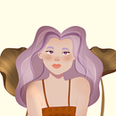 Meu projeto do curso: Retrato de personagens em estilo cartoon com Procreate. Projekt z dziedziny Projektowanie postaci, Ilustracja c, frowa, R, sunek c, frow, Malarstwo c i frowe użytkownika Victória Lima - 13.11.2023