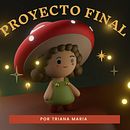 Mi proyecto del curso: Creación de personajes kawaii en 3D con Blender Ein Projekt aus dem Bereich Traditionelle Illustration, Design von Figuren, Digitale Illustration, 3-D-Modellierung und Manga von Triana Scarlett Maria Mateo - 12.11.2023
