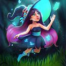 Astra Violeta (@tony.psd). Traditional illustration, Character Design, Digital Illustration, Digital Drawing, and Digital Painting project by tonyoliveirailustrador - 11.13.2023