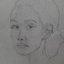 Meu projeto do curso: Sketchbook de retratos com lápis grafite Ein Projekt aus dem Bereich Bildende Künste, Skizzenentwurf, Zeichnung, Porträtzeichnung und Sketchbook von danidrssantos - 17.11.2023
