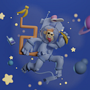 Mi proyecto del curso: Creación de personajes en 3D con Blender. 3D, Design de personagens, Modelagem 3D, Design de personagens 3D, e 3D Design projeto de Xion Animation - 17.11.2023
