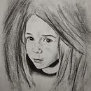 My project for course: Artistic Charcoal Portraiture: Creating Atmosphere. Un proyecto de Ilustración tradicional, Bellas Artes, Dibujo, Dibujo de Retrato, Dibujo realista y Dibujo artístico de Amber B - 10.11.2023