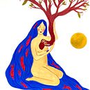 My project for course: Painting with Gouache: Create Poetic Illustrations. Un proyecto de Ilustración tradicional, Bellas Artes, Pintura y Pintura gouache de San Tse - 19.11.2023
