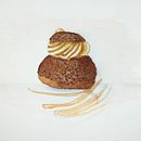 My project for course:  Flavorful Food Illustration with Watercolor. Un projet de Illustration traditionnelle, Beaux Arts, Peinture , et Aquarelle de Stefana Cebrenko - 20.11.2023