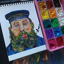 Gouache . Projekt z dziedziny  Sztuki piękne użytkownika Julieth Daniela - 20.11.2023