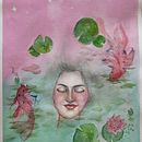 Meu projeto do curso:  Retratos expressivos em aquarela. Un proyecto de Ilustración tradicional, Bellas Artes, Pintura, Pintura a la acuarela y Dibujo de Retrato de Yanna Lima - 18.11.2023